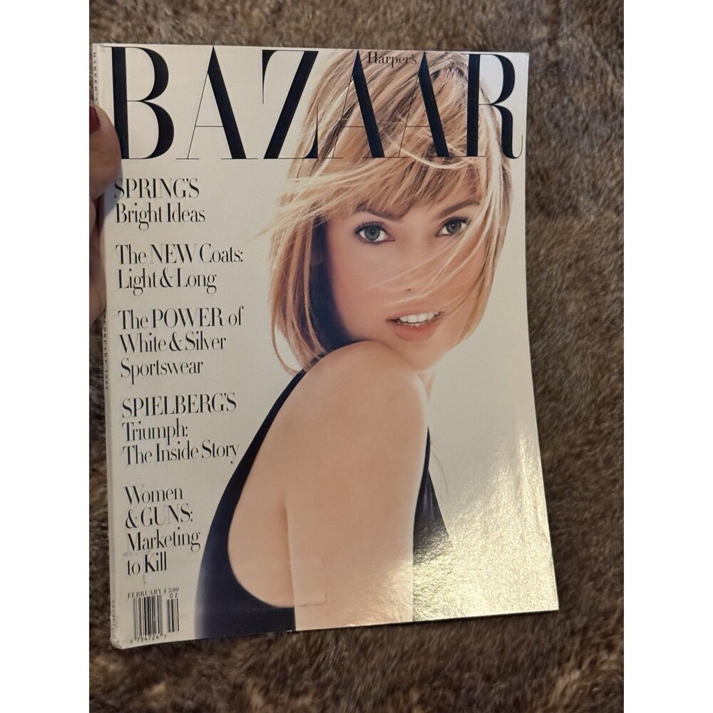 february 1994 Bazaar Linda Evangelista cover Nadja Auermann - Debbie Deitering